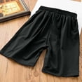 thumbnail image 7 of Kids Girls Athletic Shorts Mesh Panel Breathable Pull-on Performance Training Shorts for Sports School Gym, 5T-15Y, 7 of 7