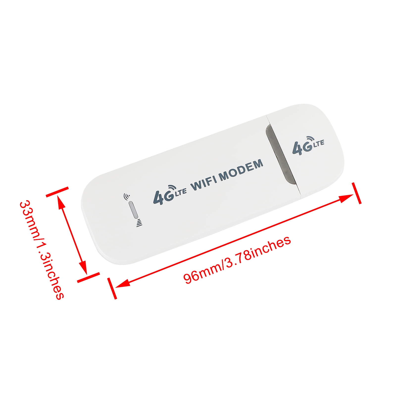 Motor Genic Unlocked LTE Router USB Dongle Mobile Broadband WIFI White Walmart.com