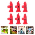 thumbnail image 4 of 6Pcs Small Fire Hydrant Decor DIY Landscape Model Simulated Traffic Sign Fire Hydrant Model, 4 of 8