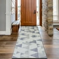 thumbnail image 1 of JV Home Runner Rug Arrow Grey 2' x 7' Hallway Soft Indoor Washable Rugs Anti Slip, 1 of 6