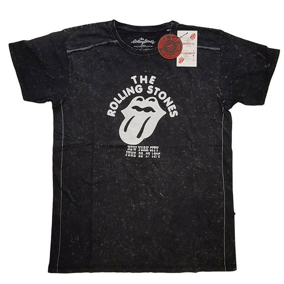 The Rolling Stones NYC 75 Snow Wash T Shirt