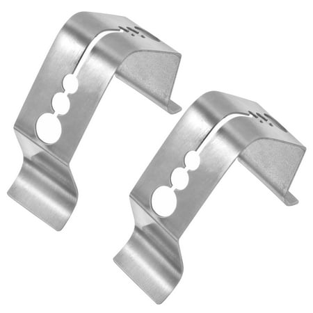 

NUOLUX 2pcs Universal Meat Thermometer Probe Sensor Clip Thermometer Grill Clip