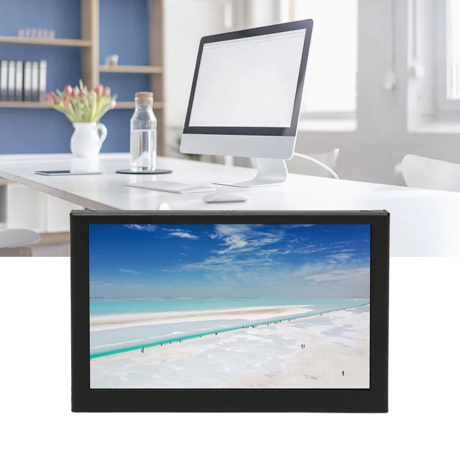 Tech Accessories Mini Computer Second Screen, IPS LCD Display Portable 5 Inch Monitor 800x480 for TV for PC