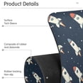 thumbnail image 4 of Yayeee Faucet Mat for Kitchen Sink 30" Diatomite Long Splash Guard Pad, Rocket Pattern, 4 of 7