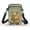 Capybara Daisy Frame, variant on HELLHERO Cow Bunny Spring Crossbody Small Crossbody Bags, Polyester with Zipper Closed for Women