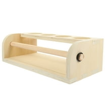 WEAVILUX Child Art Desk Easel with Paper Roll Holder and Pen Pencil Storage, Khaki Color, Kids Drawing and Craft Station