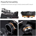 thumbnail image 4 of Adaptador de montura de objetivo K&F Concept Auto Focus EF/EF-S a FX, 4 of 9