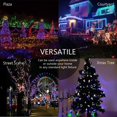 thumbnail image 4 of TRAHOO-Solar Christmas Lights, 72ft 200LED 8Modes Solar Powered Christmas Lights, Waterproof LED Solar Lights Christmas Outdoor for Fence Balcony Holiday Party(Multicolor, 2 Pack), 4 of 4