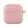 thumbnail image 3 of Funda Silicona para Con Llavero Y A Prueba Polvo AirPods 4 2024 () Rosa, 3 of 4