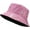 Cute Pink, variant on Unisex Stylish Waterproof Bucket Hat PU Leather Rain Hats Reversible Packable Multicolor Travel Sun Fishmen Cap