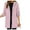 Pink, variant on Jinhomg Soft Shell Jacket for Women Lightweight Comfy Mid Length Full-Zip Puffer Coat Fall Winter Warm Long Sleeve Hooded Jackets with Pockets Limited Time 90 off Clearance Sale Army Green L