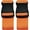 Orange, variant on 2 Pack Suitcase Belts, Adjustable Luggage Straps, Bright Colors Travel Packing Straps with Quick Release Buckle (Rainbow)