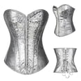 thumbnail image 2 of Sexy Ladies Corset Tanks Top Gothic Crop Tops Zipper Corsets Bustiers Tops, 2 of 4