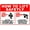 Warning Sign 4, variant on How to Lift Correctly Awareness Sign - 12×8 Inches, Metal Tin Sign, Home or Work Safety Decor