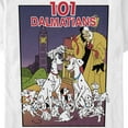 thumbnail image 2 of Men's One Hundred and One Dalmatians VHS Movie Poster Graphic Tee White 2X Large, 2 of 5