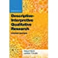 thumbnail image 1 of Essentials of Descriptive-Interpretive Qualitative Research: A Generic Approach (Essentials of Qualitative Methods), 1 of 1