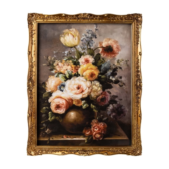 Home Décor Collection Sterling & Noble Home 11x14 Picture Frame - Ornate Gold Photo Frame