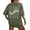 Army Green, variant on OSOLU Women City Name Letter Print Drop Shoulder T-Shirt Tshirts Tee Casual Graphic Tee Tops Classic Dailywear