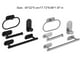 thumbnail image 4 of sweethay Toallero de baño montado en la pared, soporte de riel de acero inoxidable, colgador de abrigos, gancho autoadhesivo sin perforaciones para el Accesorios de baño Plata sweethay HA066971-02, 4 of 6