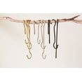 thumbnail image 2 of Creative Co-Op Hand Forged Iron S-Hooks with Antique Nickel Finish (Set of 4 Pieces), 2 of 2