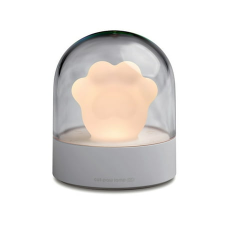 

Pinshui Cute Night Lamp Cartoon Cat Paw Shape Musical Lamp for Bedside Living Room Birthday Gifts New