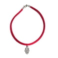 thumbnail image 1 of Bracelet Kabbale Corde Rouge Argent 925 avec Hamsa, 1 of 1