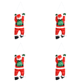 thumbnail image 1 of Muñeco Papá Noel Adornos para Árboles Navidad Decoraciones Navideñas (Escalera), 1 of 4