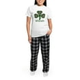 thumbnail image 5 of CafePress - Walsh Shamrock Women's Light Pajamas - Women's Short Sleeve Print T-Shirt and Pants Light Cotton Pajama Set, 5 of 7