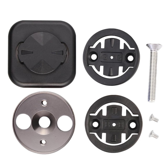 Soporte para Soportes Hechos de Vástago de Aleación de Aluminio Plateado Sharpla Soporte de cronómetro de bicicleta