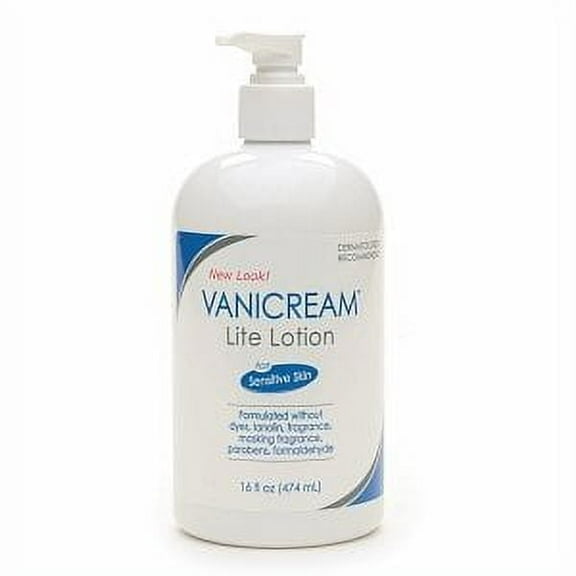 Vanicream Moisturizing Lotion with Pump Dispenser - 16 fl oz (1 lb) – Formulated Without Common Irritants for Those with Sensitive Skin