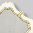 thumbnail image 4 of Unique Bargains Picture Frame Pearl Plated Photo Frame for Tabletop Display Gold 7x10 in, 4 of 6