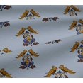 thumbnail image 5 of oneOone Viscose Jersey Fabric Leaves|Bird & Floral Block Print Sewing Fabric BTY 60 Inch Wide, 5 of 5