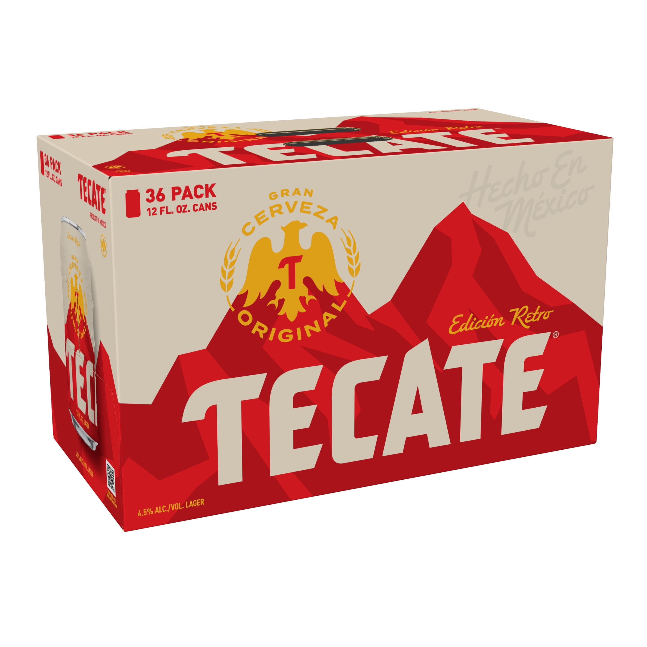 Tecate Original Mexican Lager Beer, 30 Pack, 12 fl oz Cans