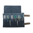 thumbnail image 2 of Unique Bargains 1Pcs Barber Scissors Bag Salons Tool Pouch with Multi-Pockets for Hair Stylists 9.45"x4.92" Blue, 2 of 7