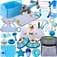 thumbnail image 1 of Puppy Starter Kit Abbylike, 50 unidades, Blue Essentials para perros pequeños, 1 of 6