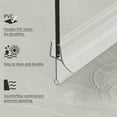 thumbnail image 3 of Frameless Shower Door Bottom Seal, 2-Pack Shower Door Seal Strip for 5/16" Glass Shower Door Sweep, Stop Shower Leaks and Create a Water Barrier 31.5" Long Sweep, 3 of 7