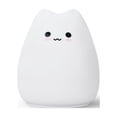 thumbnail image 1 of LED Night Lights ,Cat Silicone Cute Night Light with Touch - Portable and Color Changing Bright Night Lamp, 1 of 5
