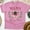 Azalea, variant on Mama Claus Graphic T-Shirt | Cute Holiday Bow Design Tee for Women Moms, CarolinaBlue, Size M