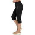 thumbnail image 4 of Little Donkey Andy Women's Quick Dry Water Repellent 3/4 Pants Capri Shorts Lightweight UPF 50 Cool Hiking Travel Size XL, 4 of 6