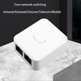 thumbnail image 4 of 2-Port RJ45 Network Switch Long Service Life ABS Metal RJ45 Network Switch for Intranet & Extranet Switching, 4 of 4
