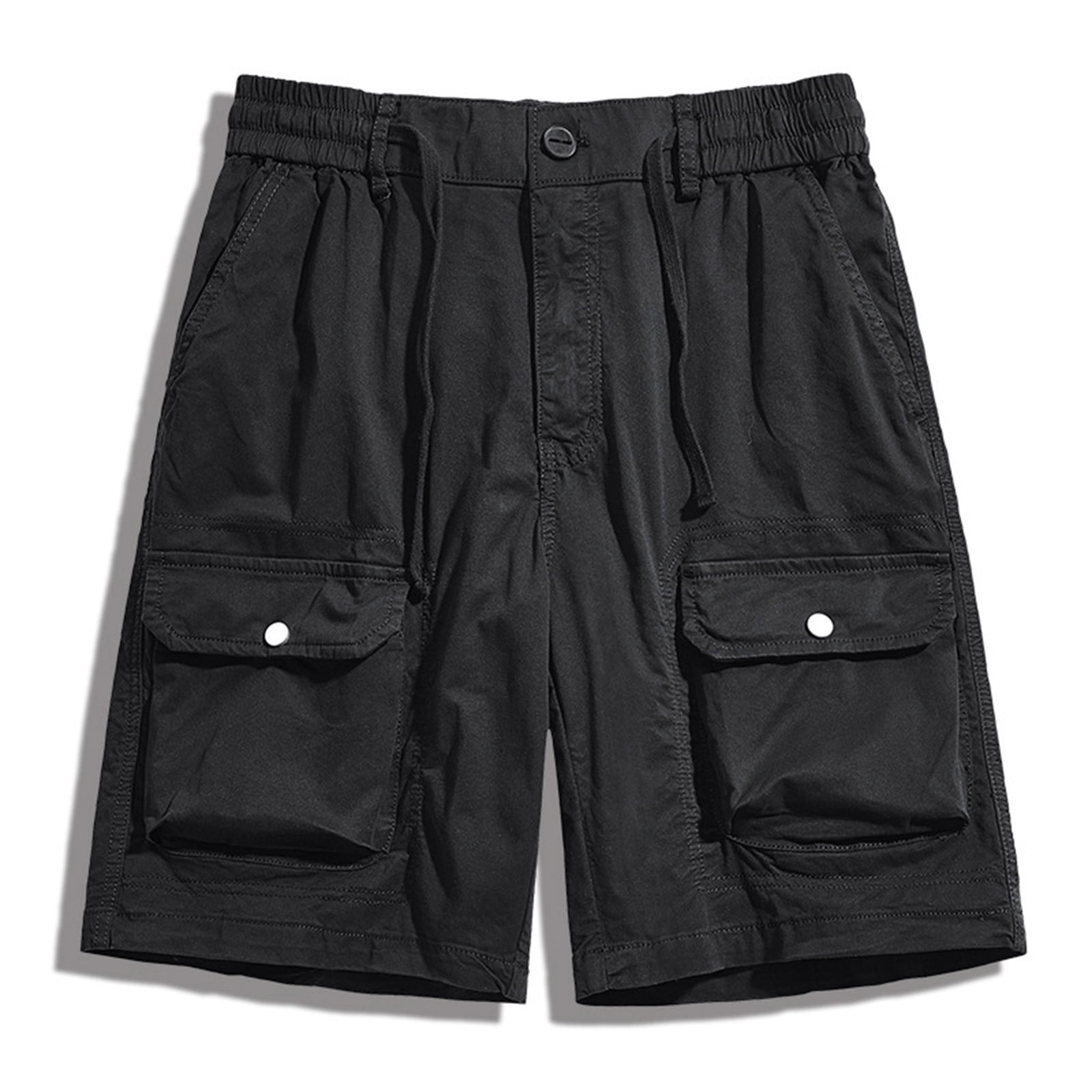 Fitscloth Men's Work Shorts Pants - Casual Stretch Cotton Twill