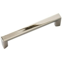 Hickory Hardware P3112-14 96mm Rotterdam Bright Nickel Cabinet Pull