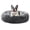 Dark Grey, variant on Small Dog Bed, Calming Dog Beds for Small Dogs & Indoor Cats - 20 Inches Donut Washable Cat Bed for Kittens & Puppies, Round Fluffy Plush Faux Fur Pet Beds(Smoke Grey)