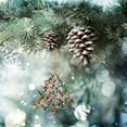 thumbnail image 5 of ZTTD 1Pc Hummingbird Christmas Ornament, 2025 New Colorful Stacked Hummingbird Christmas Tree Ornaments, Hanging Charm for Car Rear View Mirror, Winter Hummingbirds Home Decor, 5 of 6