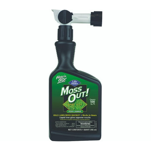 Lilly Miller 100503873 Moss Killer, Liquid, Spray Application, 32 Ounce