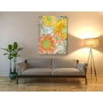 thumbnail image 3 of Epic Graffiti 'Venezia Fiori II' by Silvia Vassileva, Canvas Wall Art, 40"x54", 3 of 3