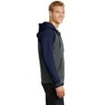 thumbnail image 2 of SPORT-TEK SPORT-WICK VARSITY FLEECE FULL-ZIP HOODED JACKET F20, 2 of 3