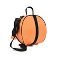 thumbnail image 2 of Toystoory Mochila de baloncesto, bolso de hombro impermeable para fútbol, bolsillo de malla para exteriores, portador de tela Oxford, Ropa Deportiva, Zapatos Naranja, 2 of 6