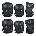 thumbnail image 1 of Roller Skating Protective Gear Kids Adults Wrist Guard Riding Knee Protector Set, 1 of 4