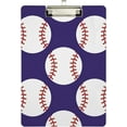 thumbnail image 2 of FMSHPON Baseball Balls Clipboard Hardboard Wood Nursing Clip Board and Pull for Standard A4 Letter 13x9 inches, 2 of 7